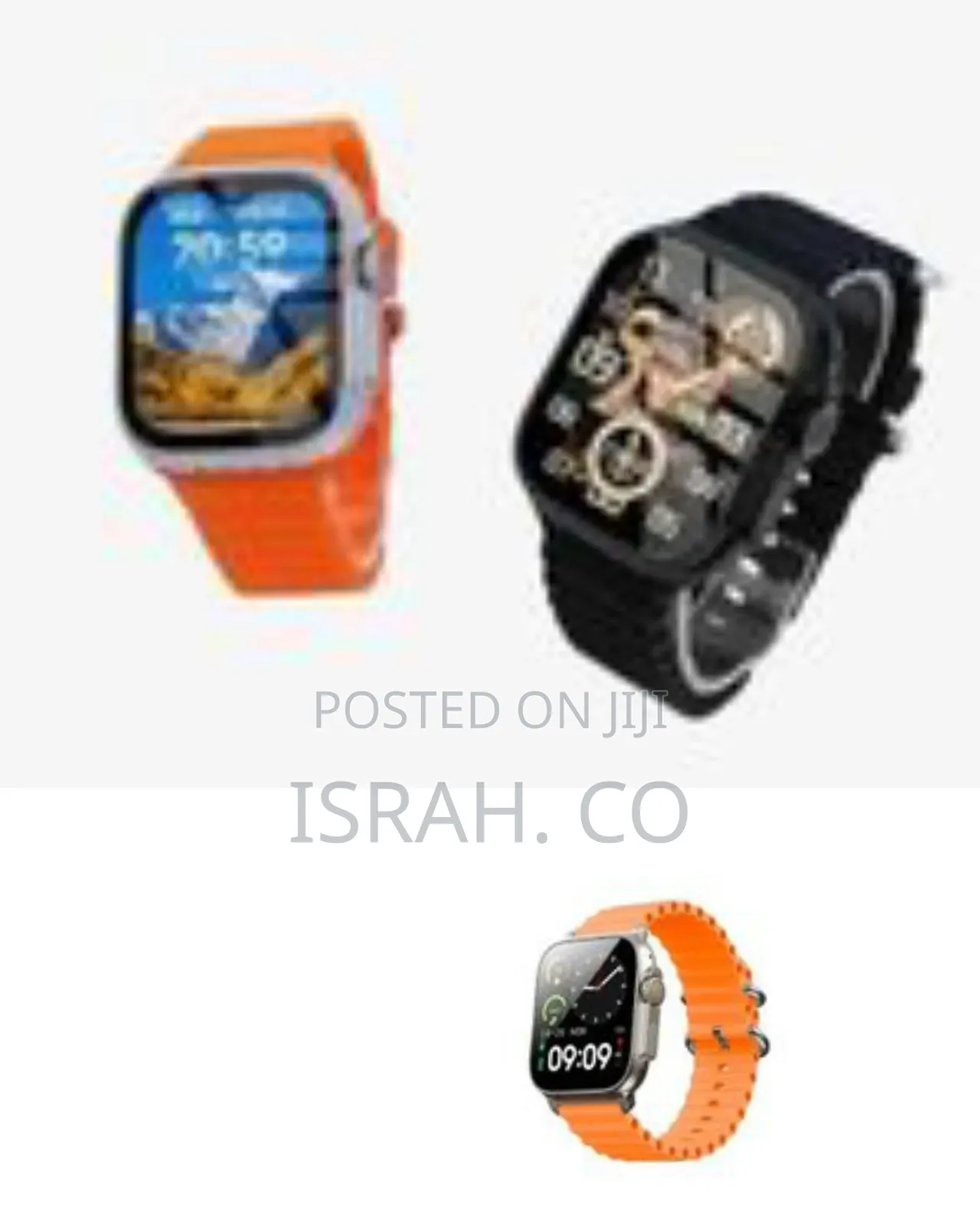 Active Smartwatch With Sport Band - Multicolor