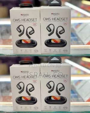 Yesido Ows Headset Wireless Earphones With Lcd Touchscreen