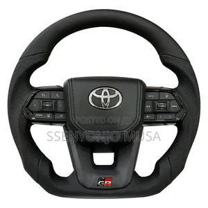 Gr Style Full Leather Steering Wheel for Toyota Land Cruiser Lc70 Lc76