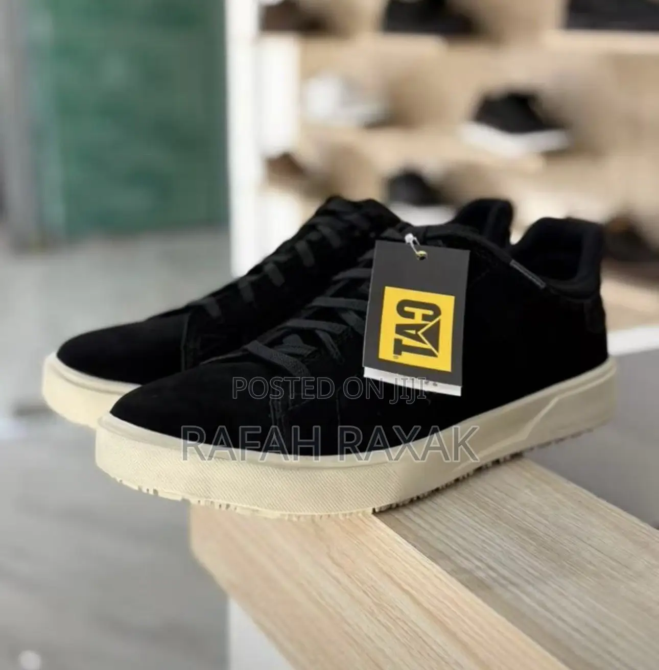 Original Men’S Classic Black Cat Casual Leather Shoes