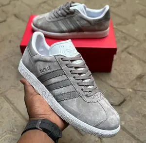 Original Beige Adidas Gazelle Suede Sneakers