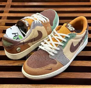 Nike Air Jordan 1 Retro Low Og Zion Williamson Voodoo Sneakers