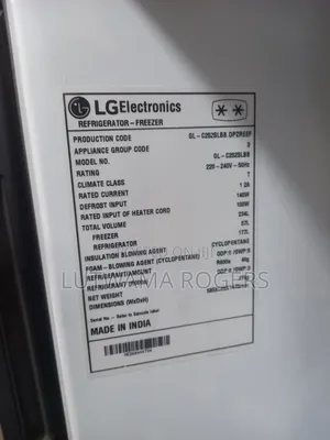 Lg Smart Inverter 252ltrs