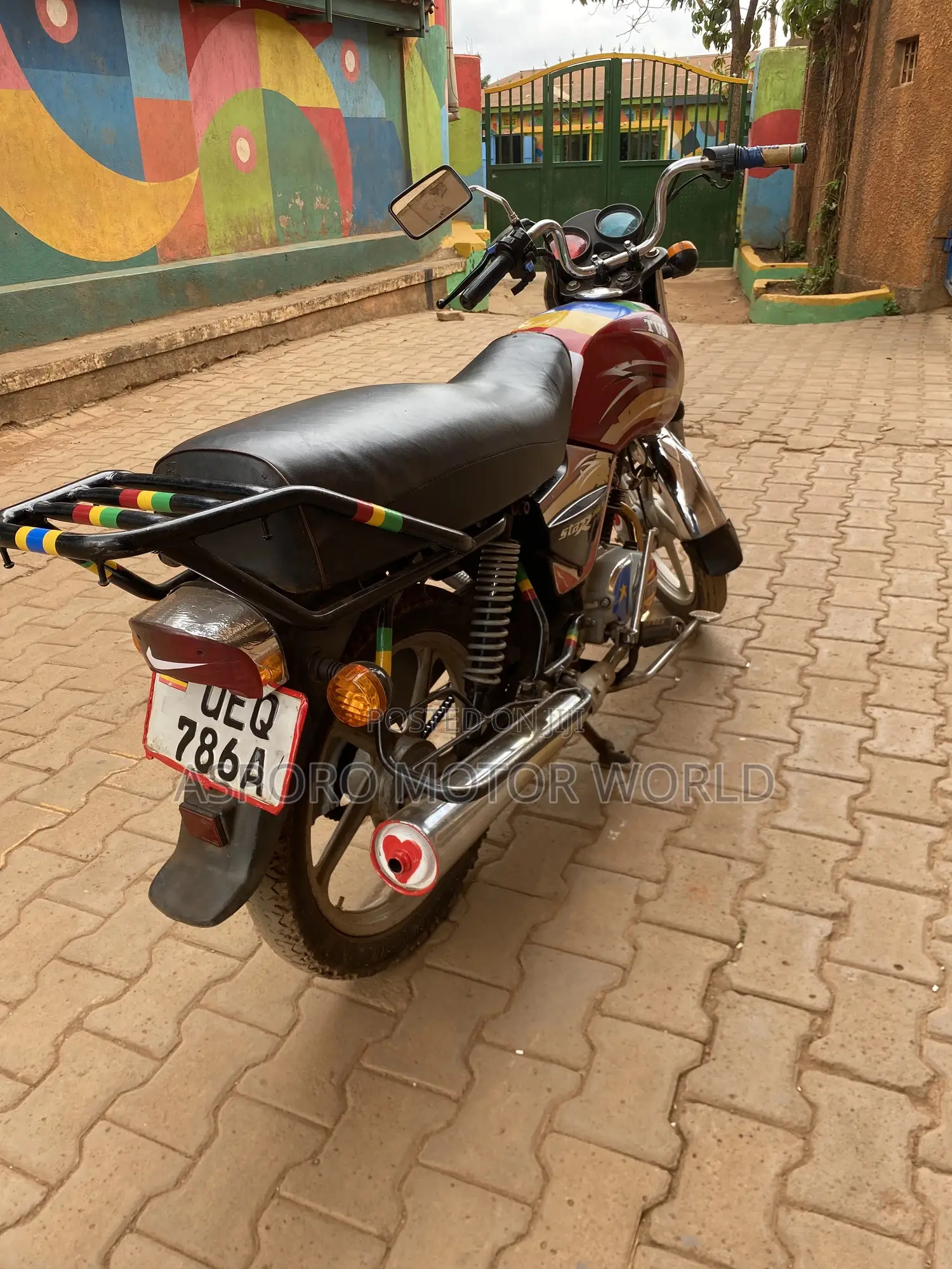 TVS XL 100 2020 Red