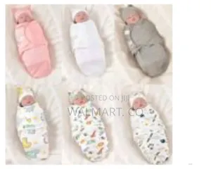1 Piece of Swaddle Blanket Wrap Set for Boys and Girls