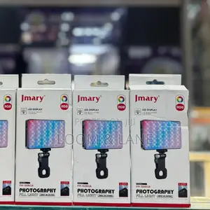 Jmary Fm-150rgb Portablerechargeable Camera Light