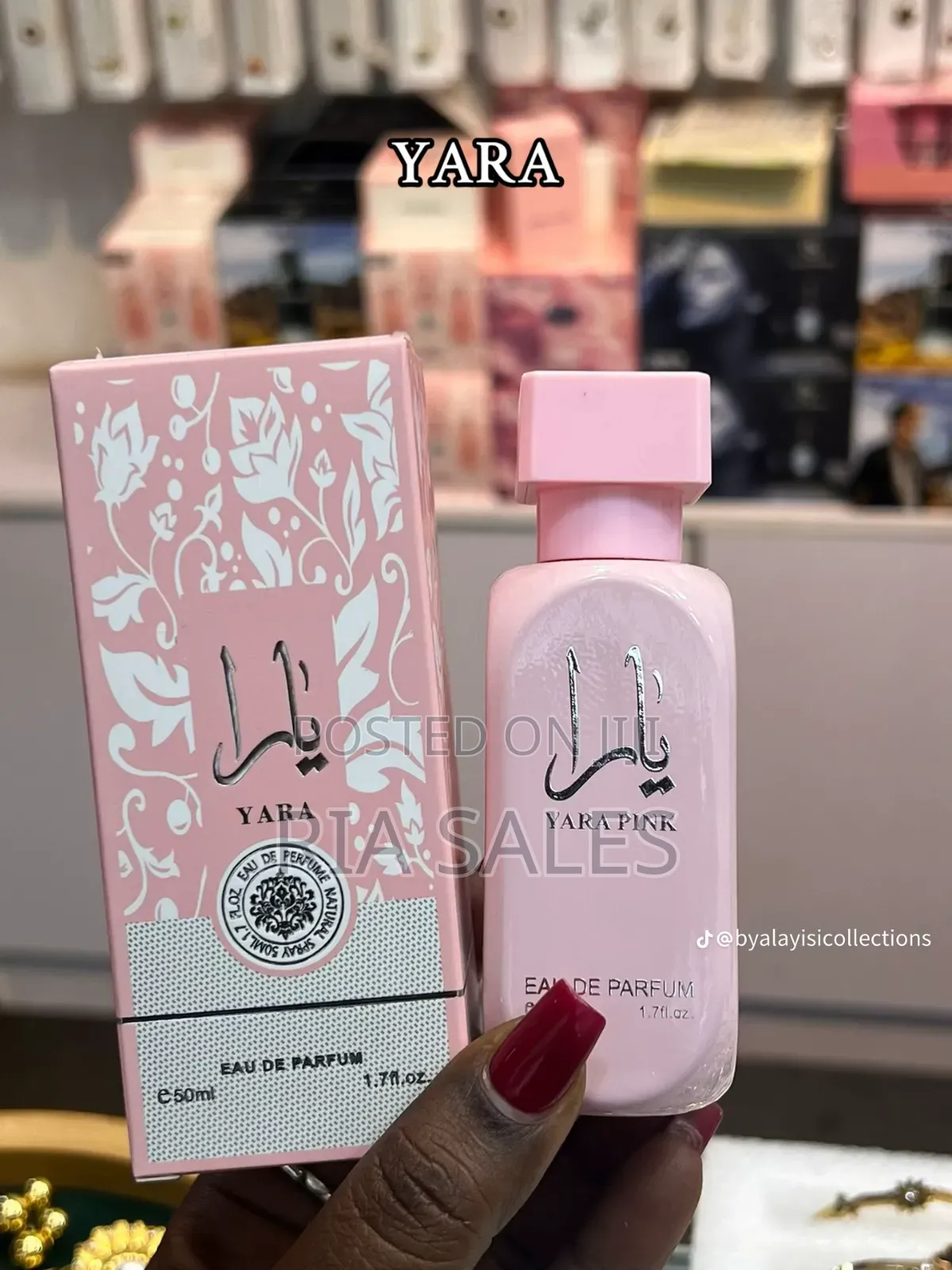 Yara Pink Perfume Spray 50ml