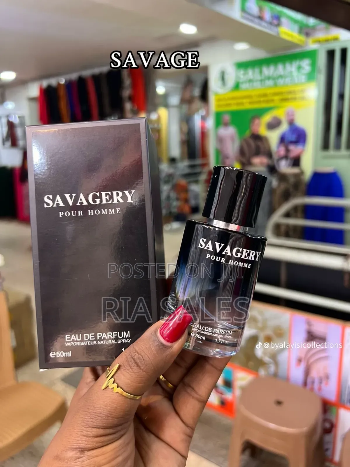 Savagery Eau De Parfum Pour Home Perfume 50ml