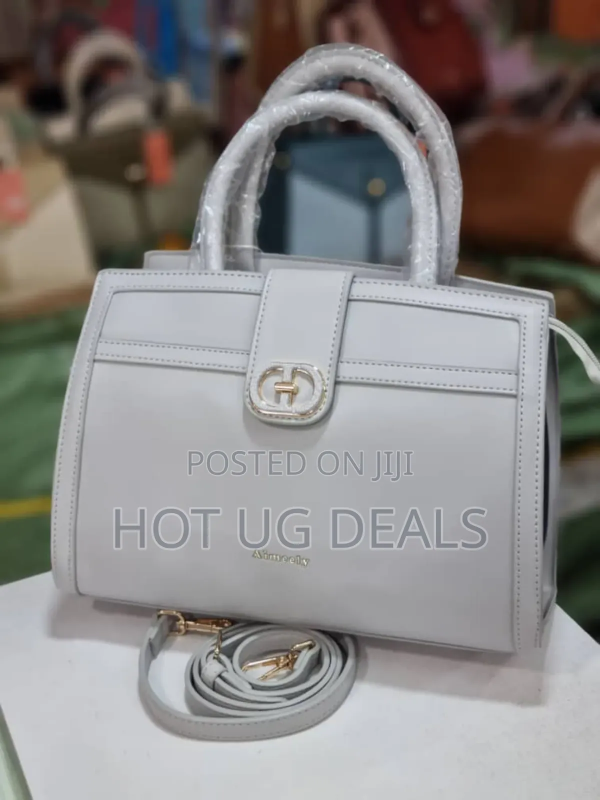 Ladies Classic Handbag - Blue