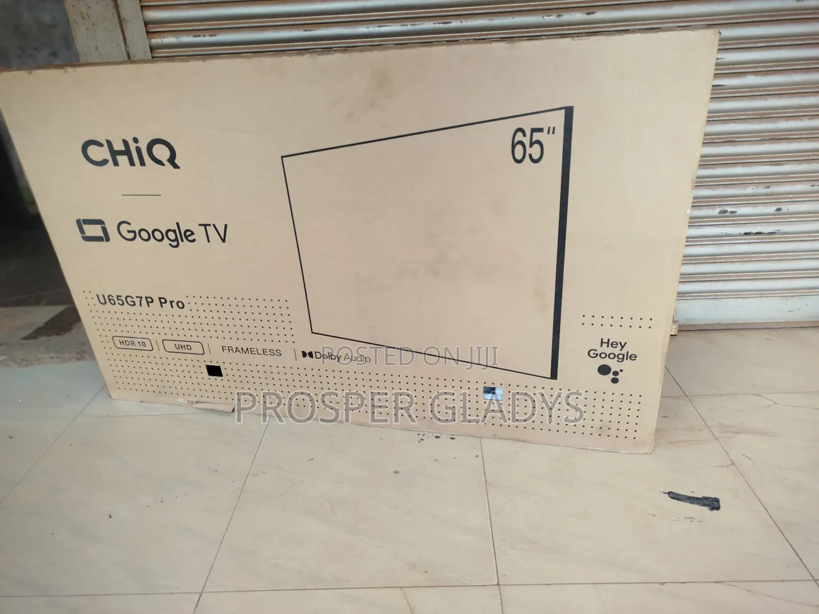 Chiq 65 Smart Android Digital Tv.