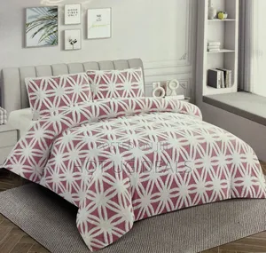 5x6 4pcs Tufted Duvet Set With Bedsheet And Two Pillow Cases - Multi