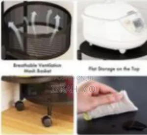 Versatile Multi-Tier Rolling Storage Cart / Rotating Kitchen Rack