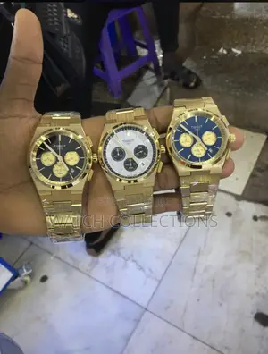 Golden Tissot Metallic Watches