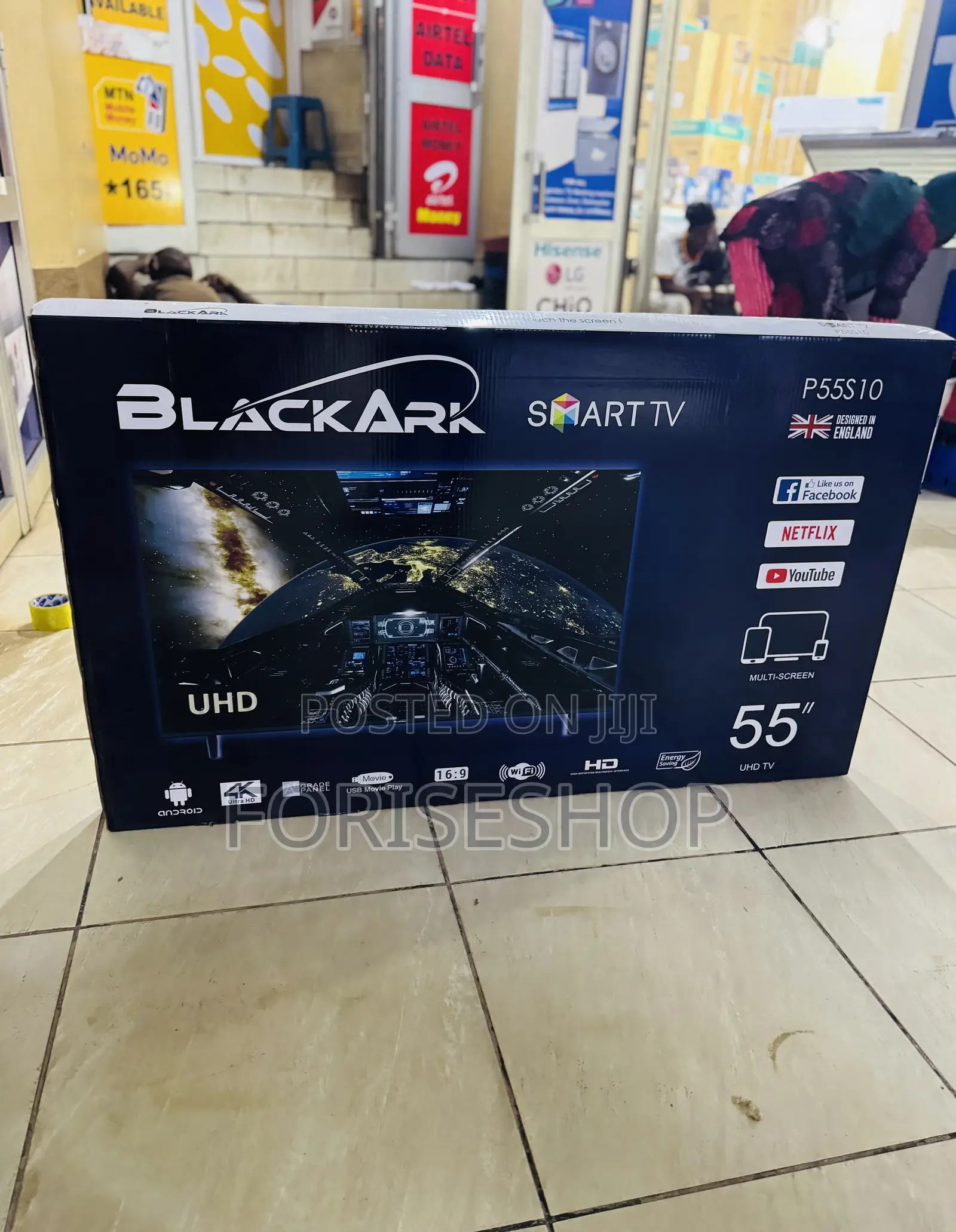 Blackark 55inch Smart 4k Tv