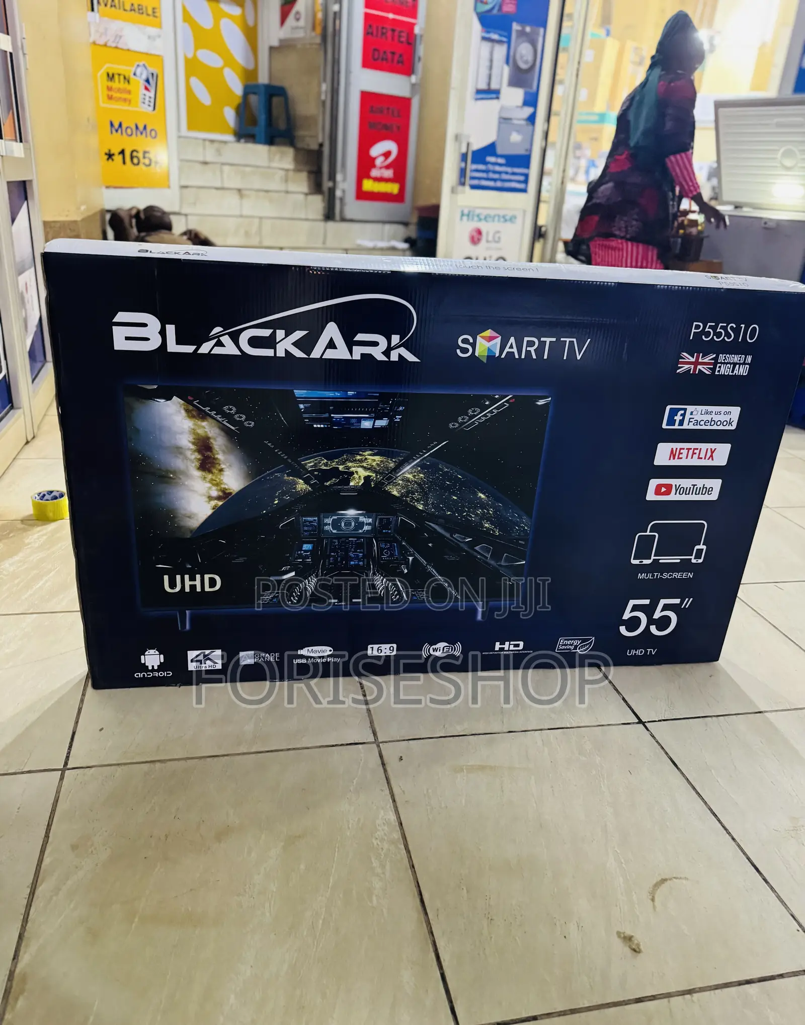 Blackark 55inch Smart 4k Tv