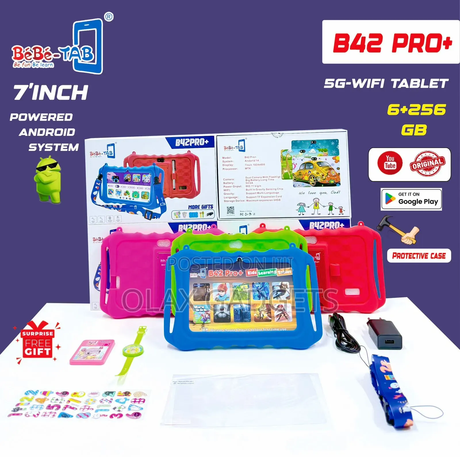 New Bebe B42 Pro+ 256 GB