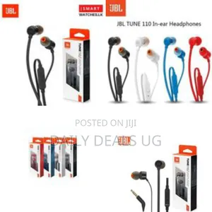 JBL Tune 110 in-Ear Wired Headphones - Multicolor