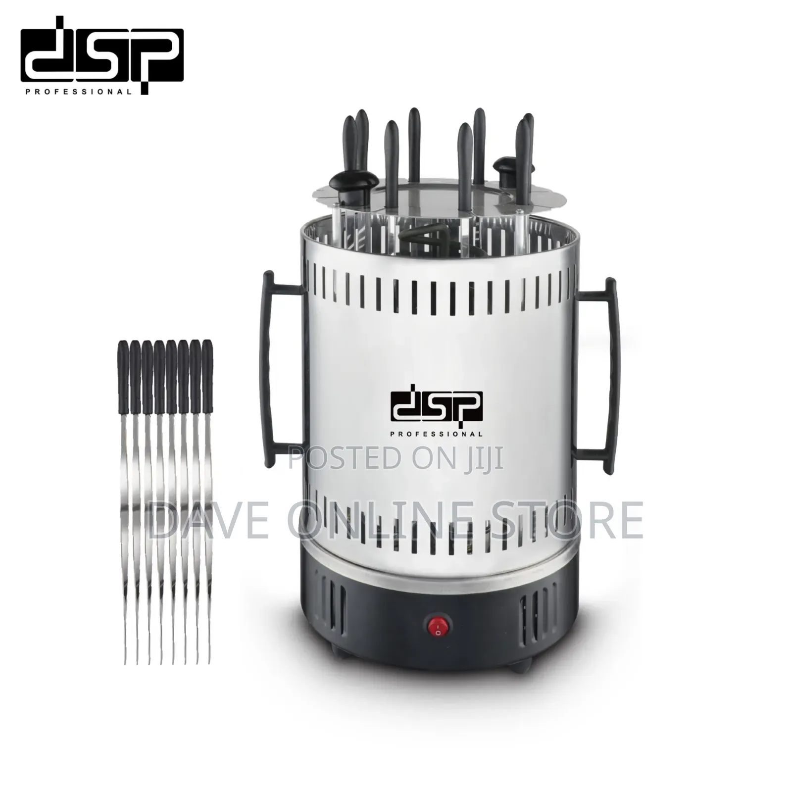 DSP Rotating 8 Poles Electric Barbeque Grill