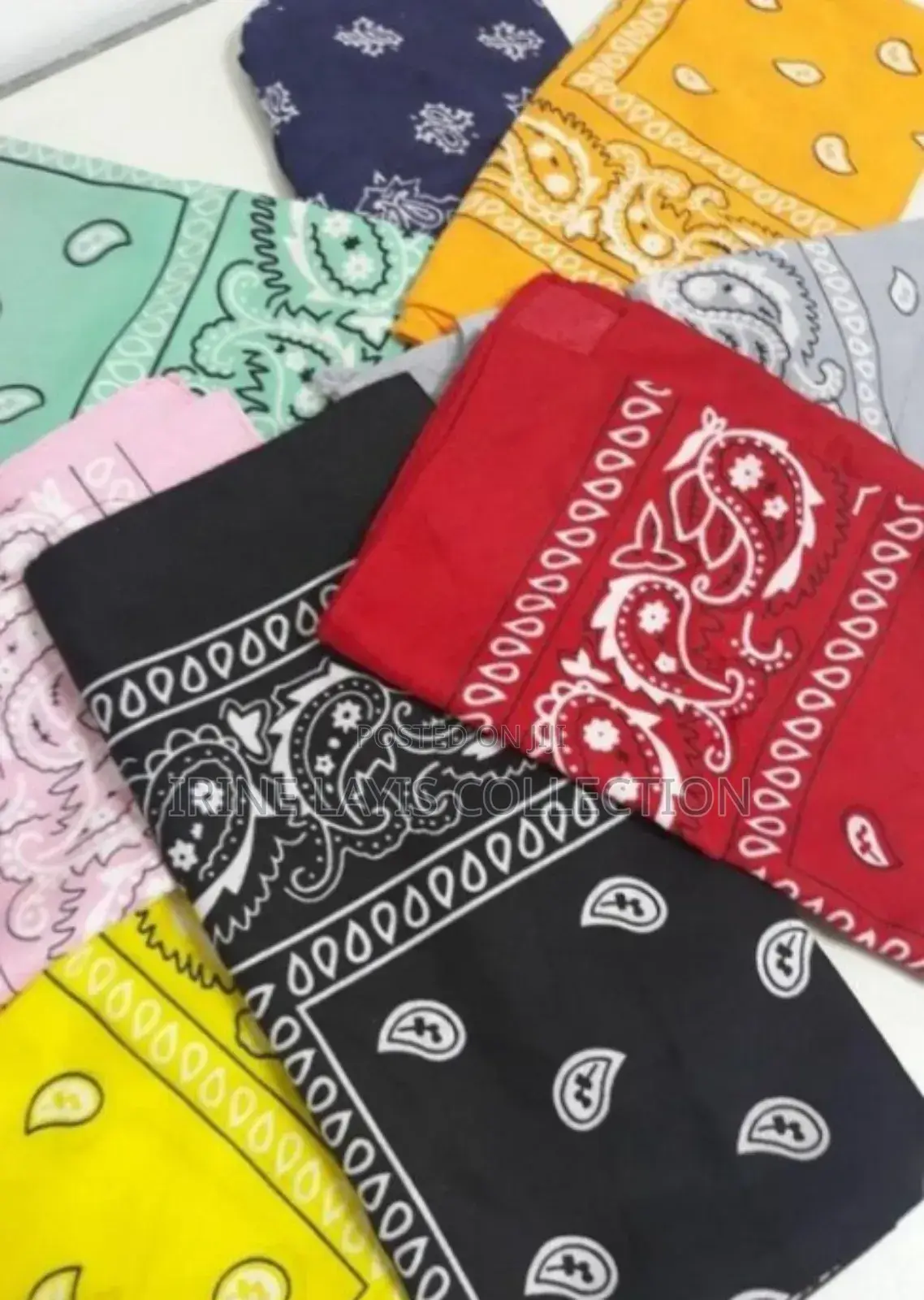12pc Unisex Bandanas
