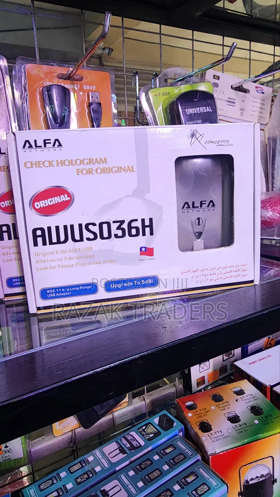 Wireless No Brand Usb Adapter Alfa S036h