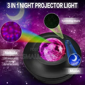 Starry Galaxy Projector Light