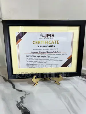 Certificates/Plaques/Mugs/Wallclocks