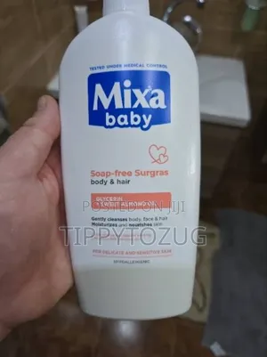 Mixa Soap Free Shower Gel Body and Hair