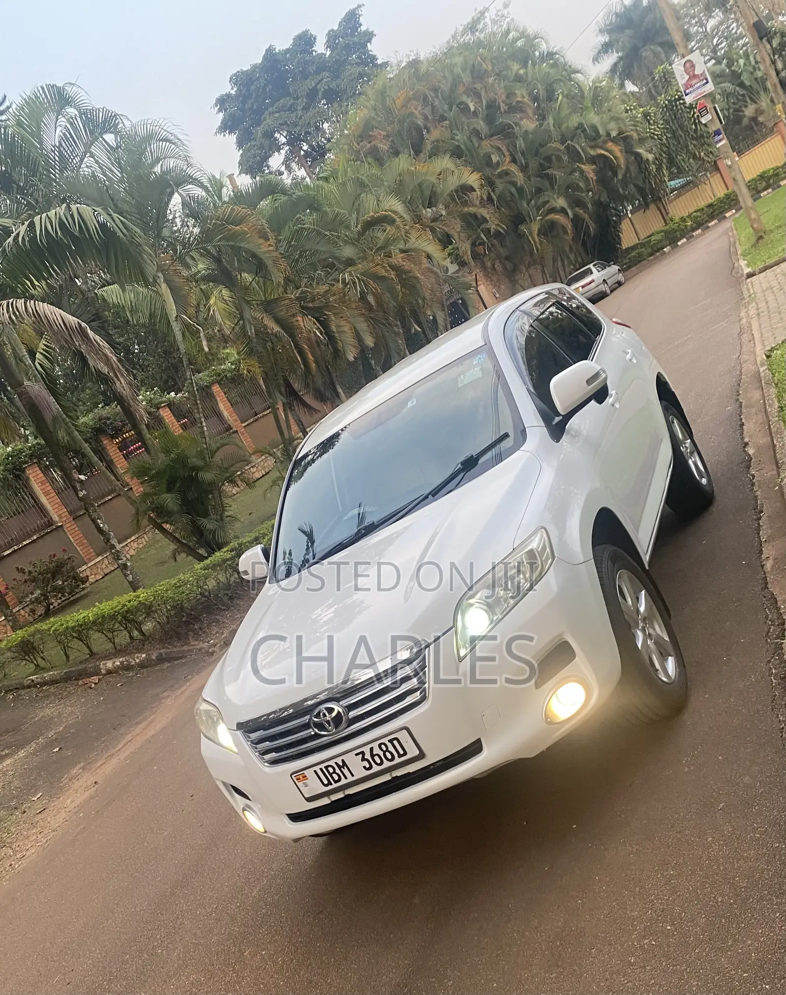 Toyota Vanguard 2009 White