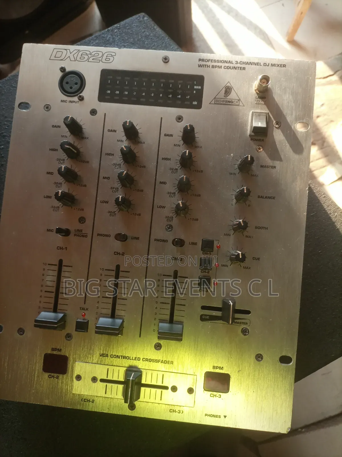 Dx626 Professional 3 Channel