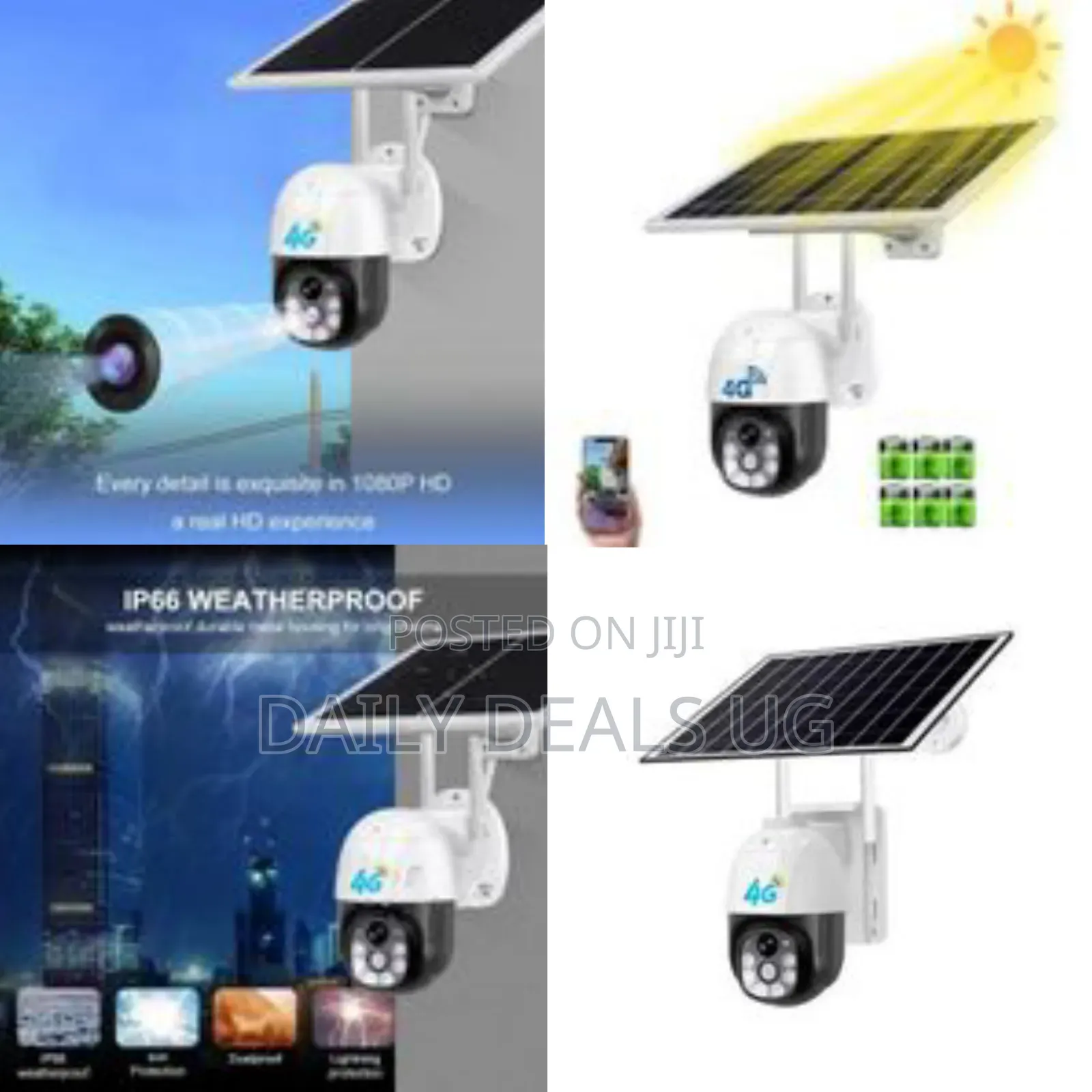 Ultimate Wireless 4g Solar Security Camera - Multicolor