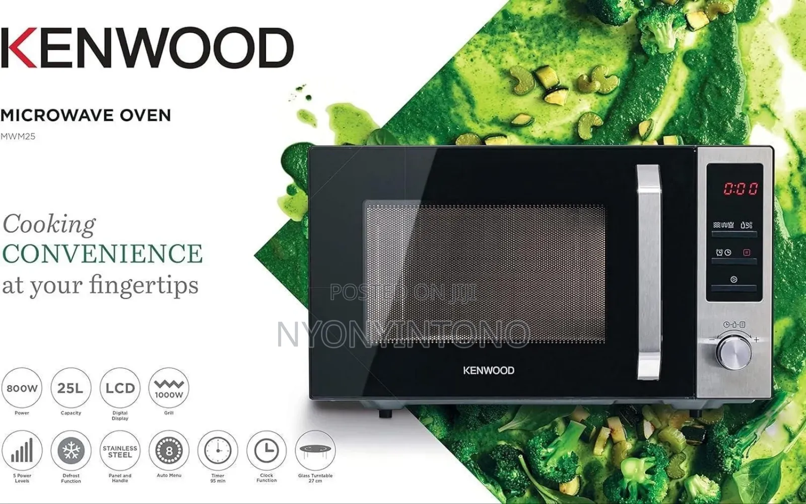 Kenwood 25liters Digital Microwave Oven