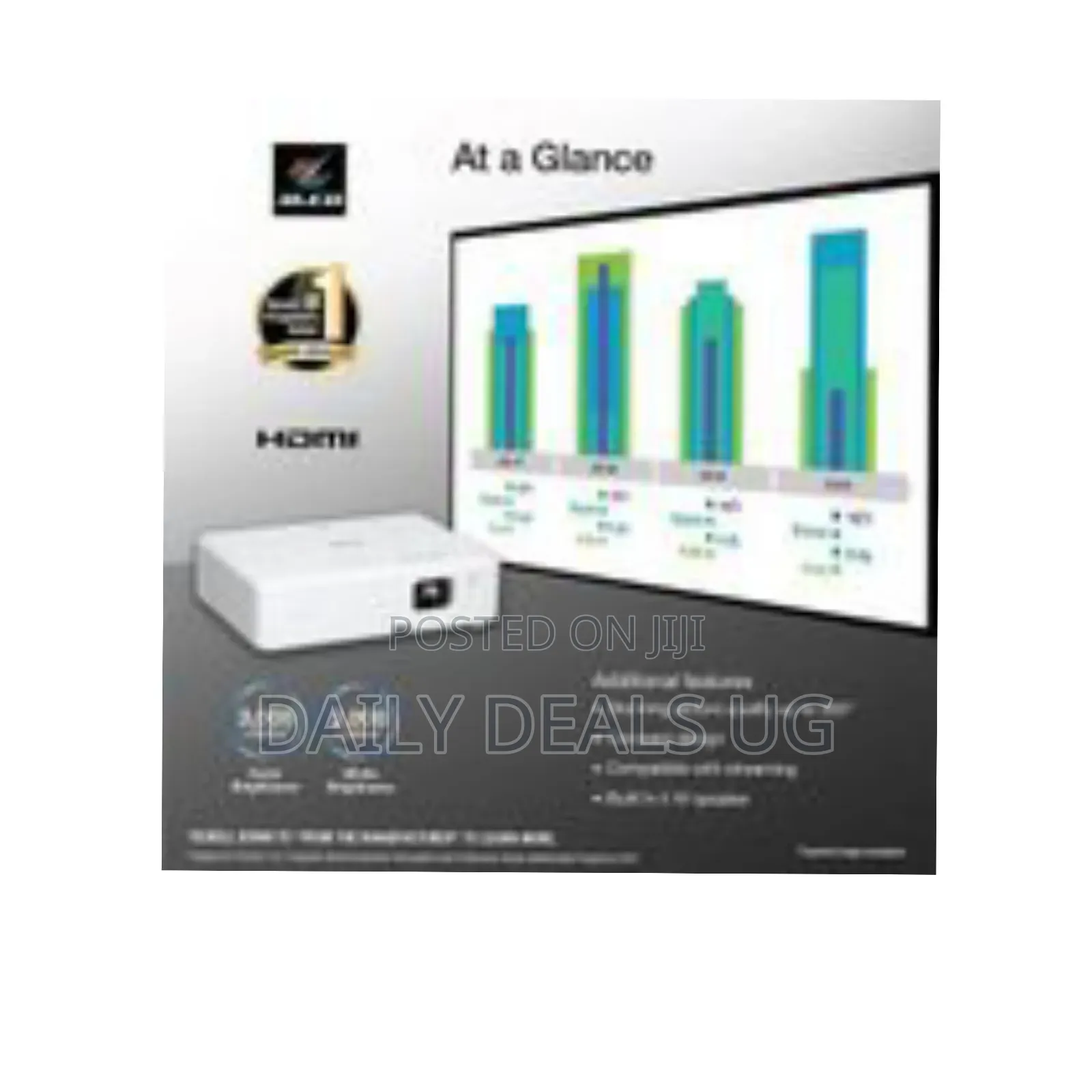 Epson Co-w01 Multimedia Projector - Multicolor