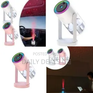 Portable Mini Humidifier / Aroma Diffuser With Led Light