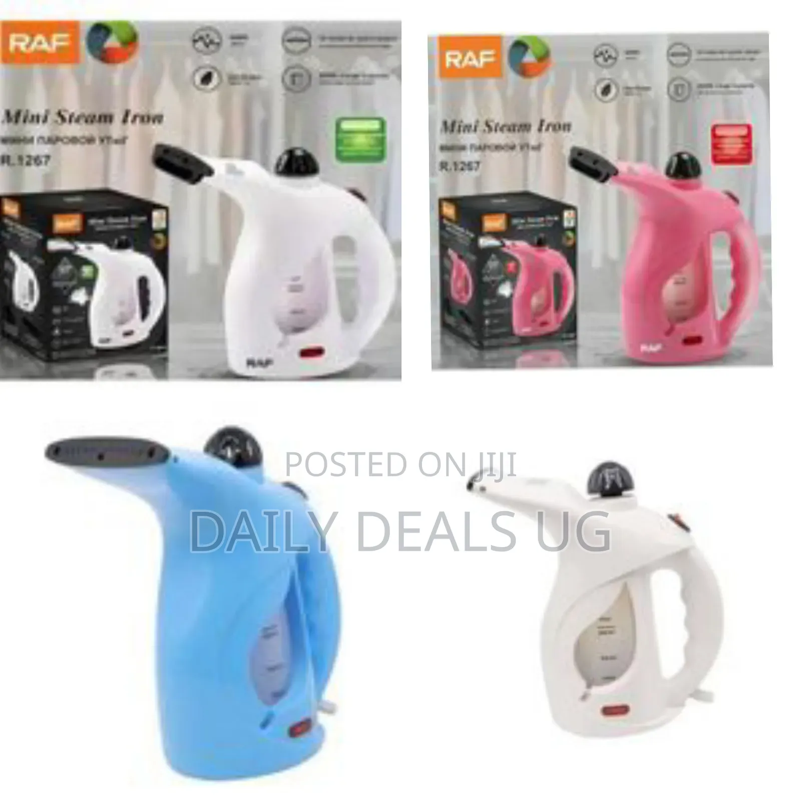 Raf Portable Handheld Garment Steamer - Multicolor
