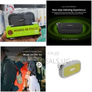 Oraimo Portable Clip-on Bluetooth Speaker - Multicolor