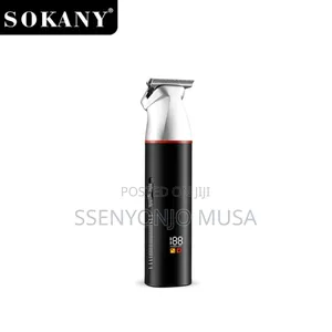 Sokany Sk-16056 Professional Hair Clipper – 1200mah, Stainless Steel.