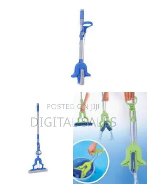 Squeeze Roller Sponge Mop for Floor Cleaning