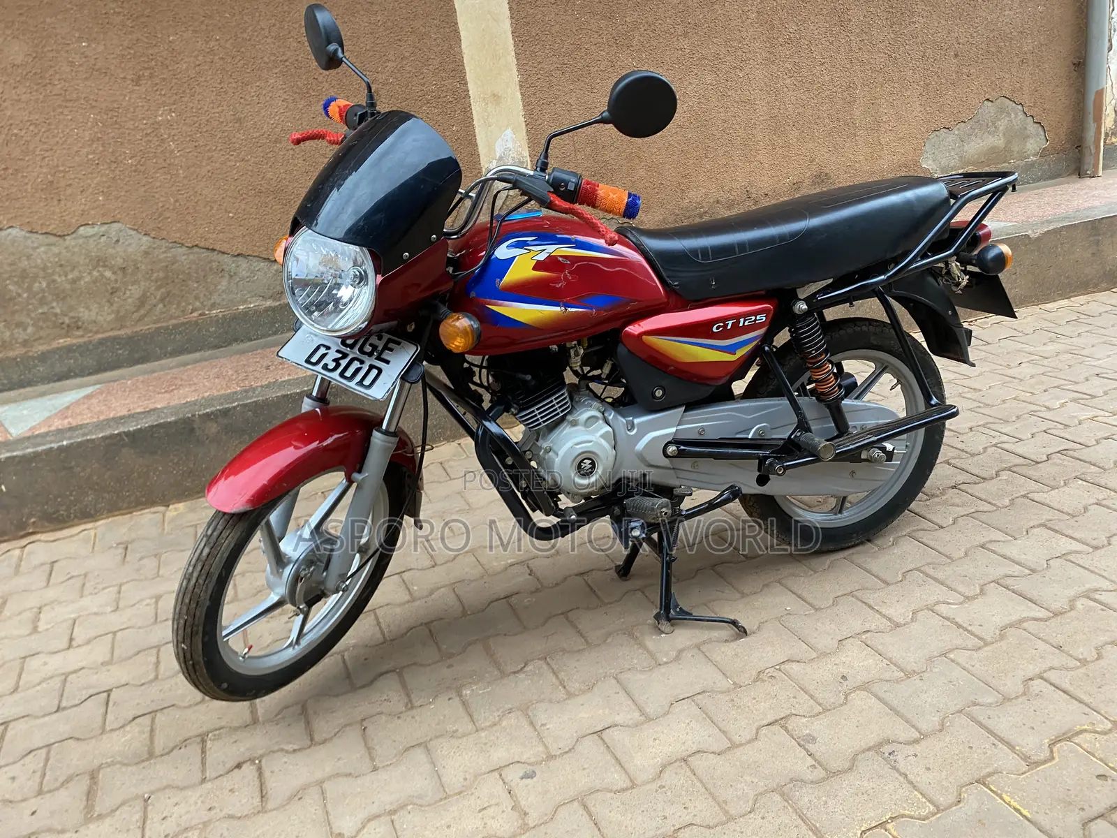 Bajaj CT 125X 2024 Red