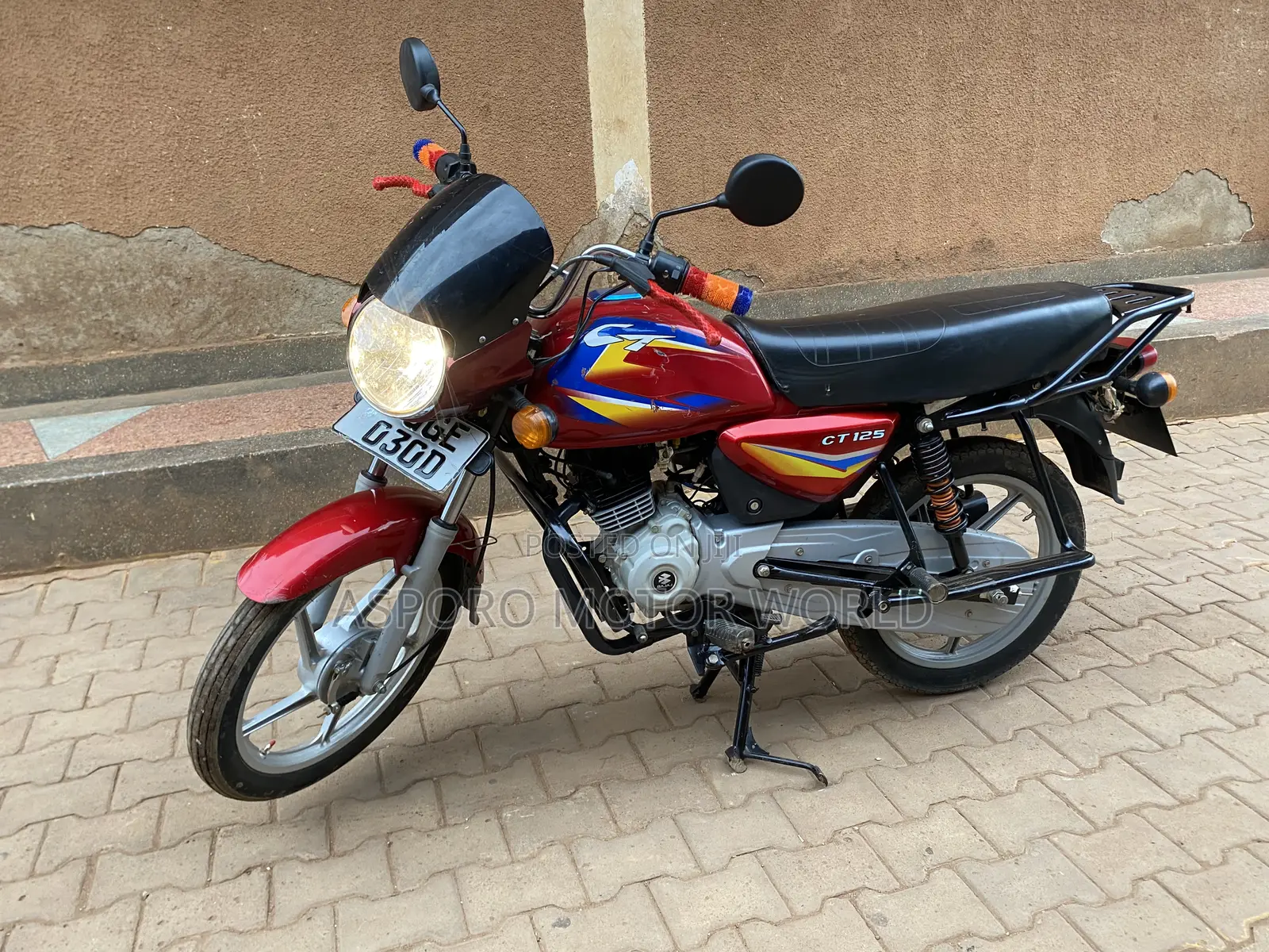 Bajaj CT 125X 2024 Red