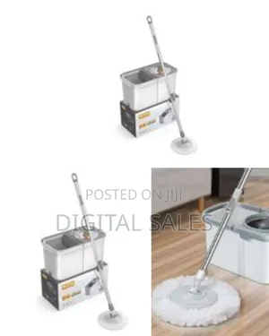 Spin Mop And Bucket Cleaning System
