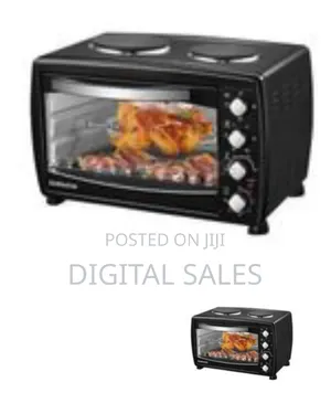 Globalstar Electric Baking Oven With 2 Hot Plates