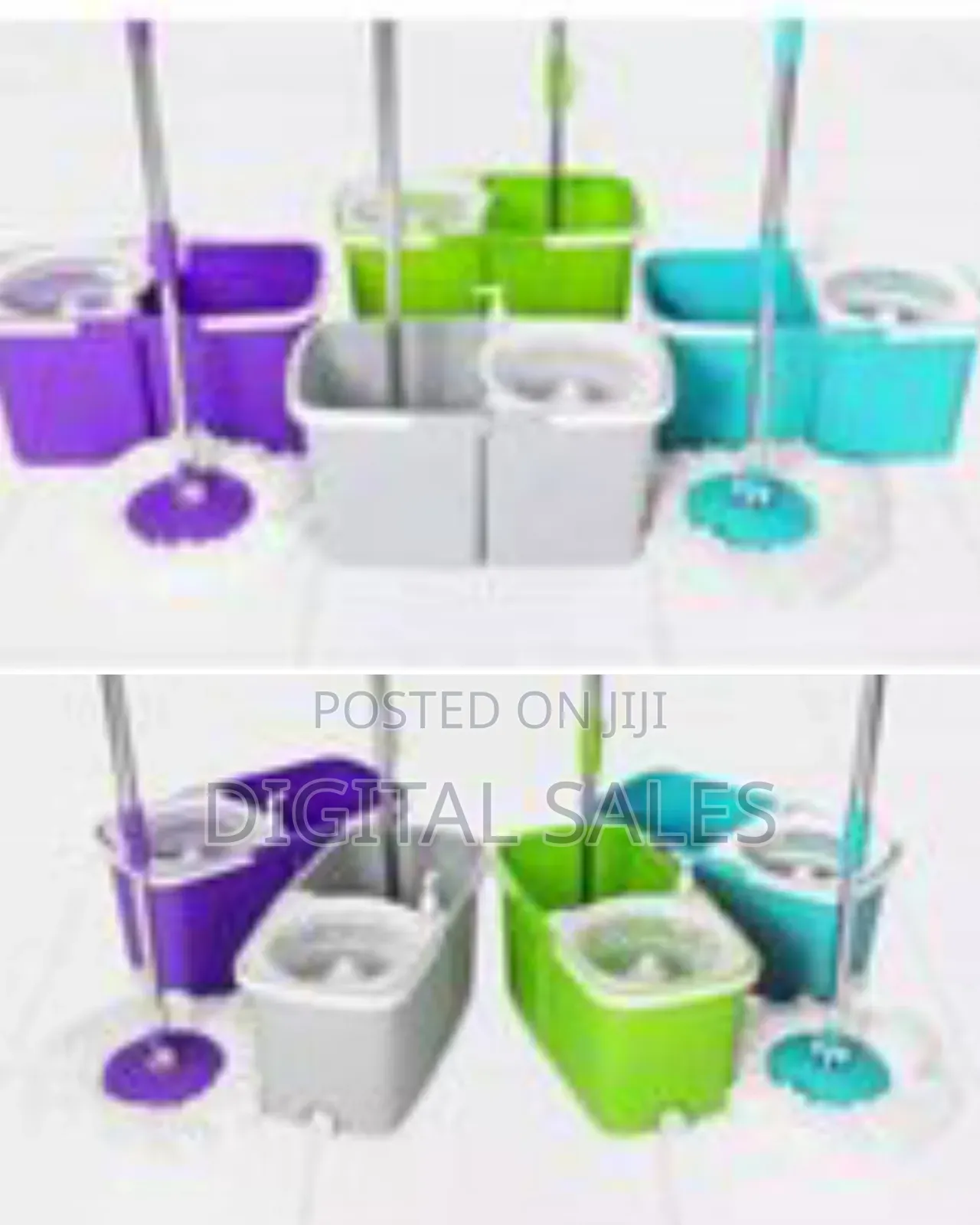 Spin Mop and Bucket System