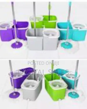 Spin Mop and Bucket System