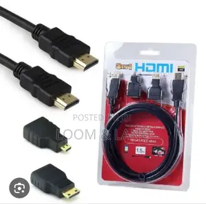 3 in 1 Hdmi Cable Kit