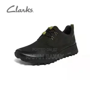 Original Men’S Clarks Atl Trek Khan High Performance Leather Sneakers