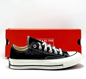 Original Black/White Low Top All Star Converse Chuck Taylor Shoes