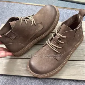 Original Men’S Clarks Milton Ginger Chukka Leather Boots