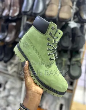 Men’S Green Timberland 6 Inch Premium Waterproof Boots