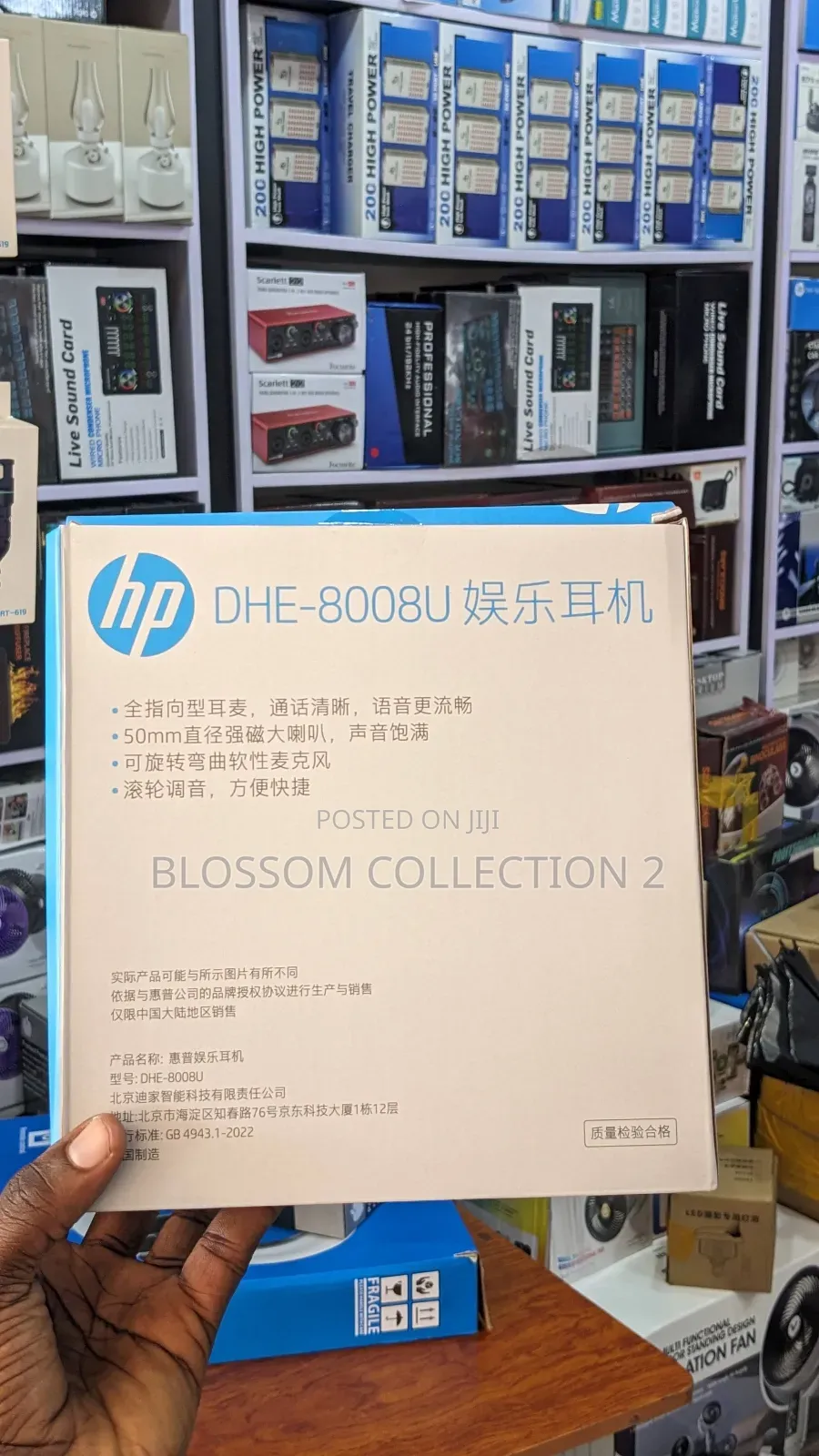 Hp Dhe-8008 Gaming Headset With Microphone Over Ear