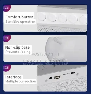 3 in 1 Wireless Charger Bluetooth Compatible Speaker